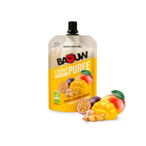 PURÉ ENERGÉTICO BAOUW - Mango, Fruta de la Pasión y Jengibre